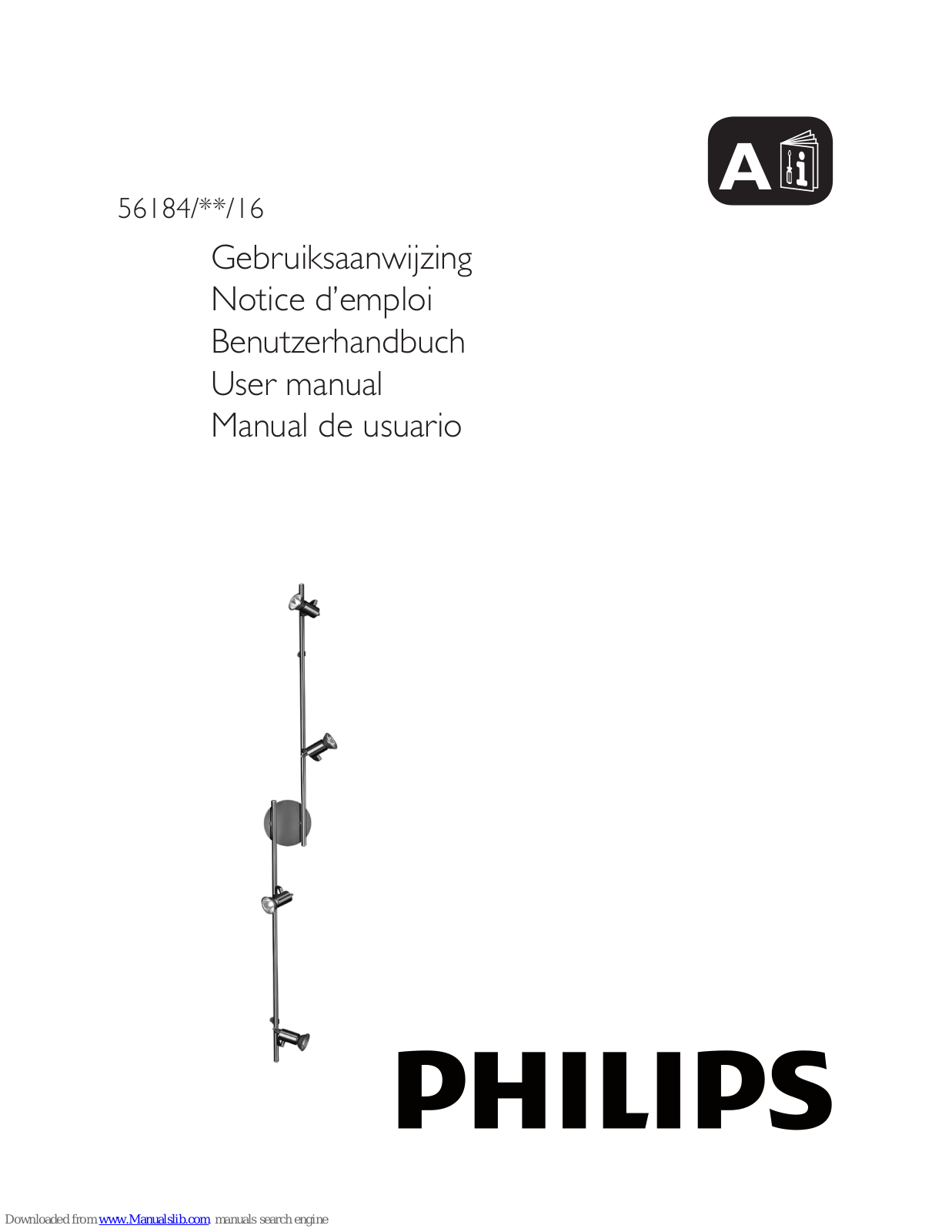 Philips 56184-17-16, 56184/**/16 User Manual