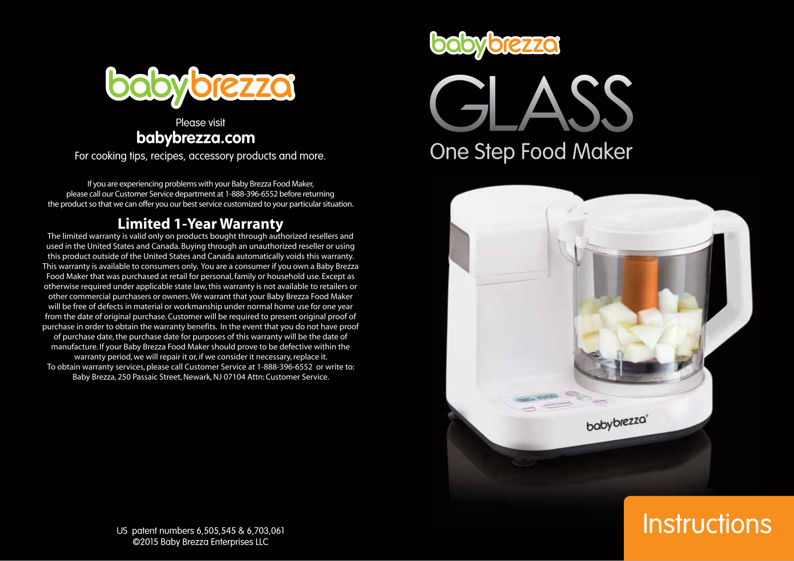 Babybrezza BRZ00131 User Manual