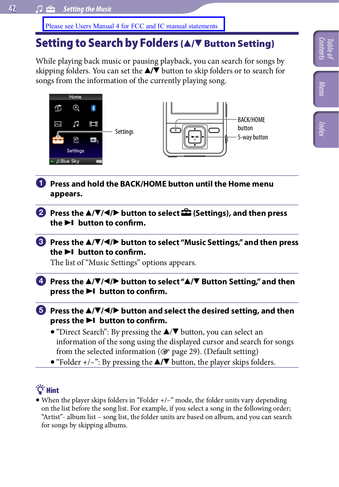 Sony NWZA820 Users Manual