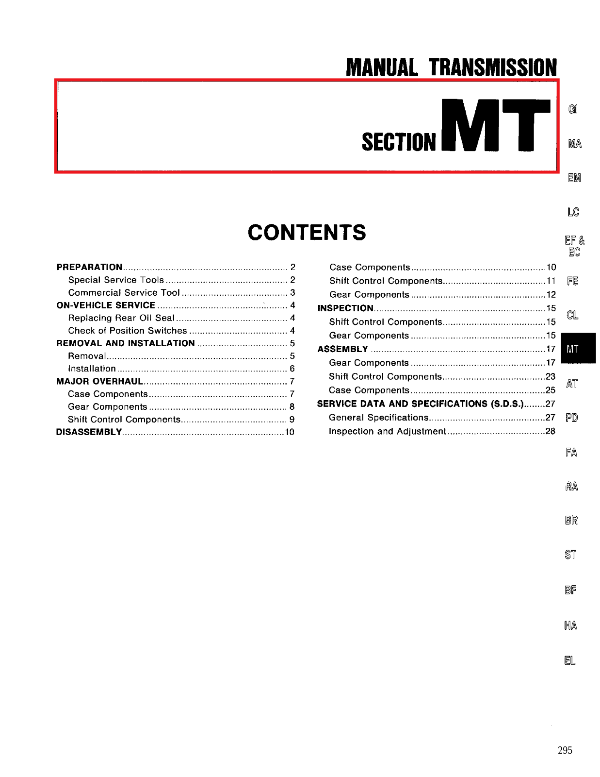 Nissan 240SX 1994, 240SX 1993 Owner's Manual