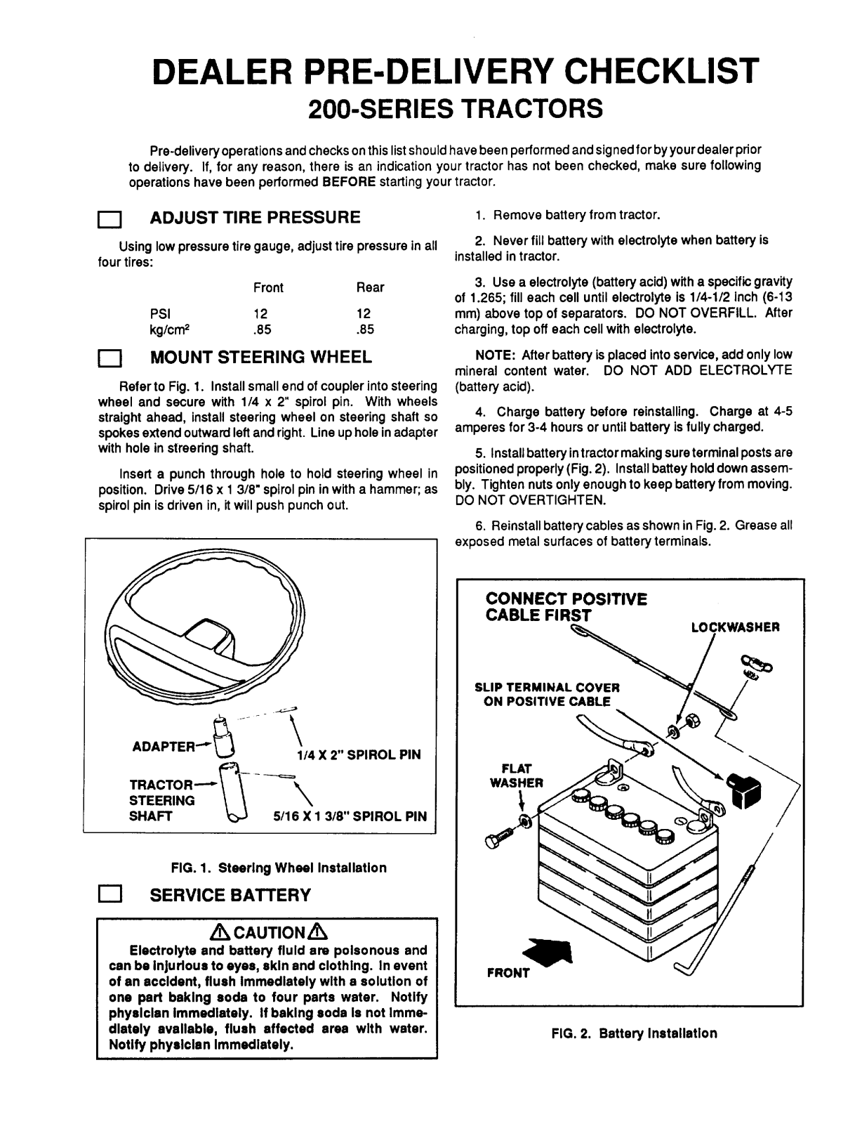 Toro 32-12OE02 Setup Instructions