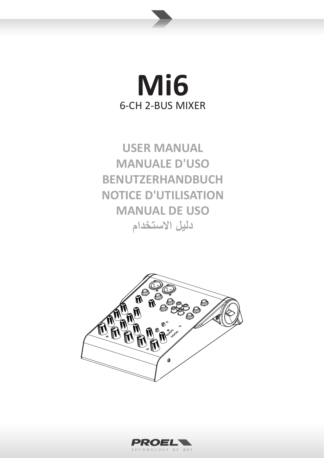 Proel MI6 User Manual