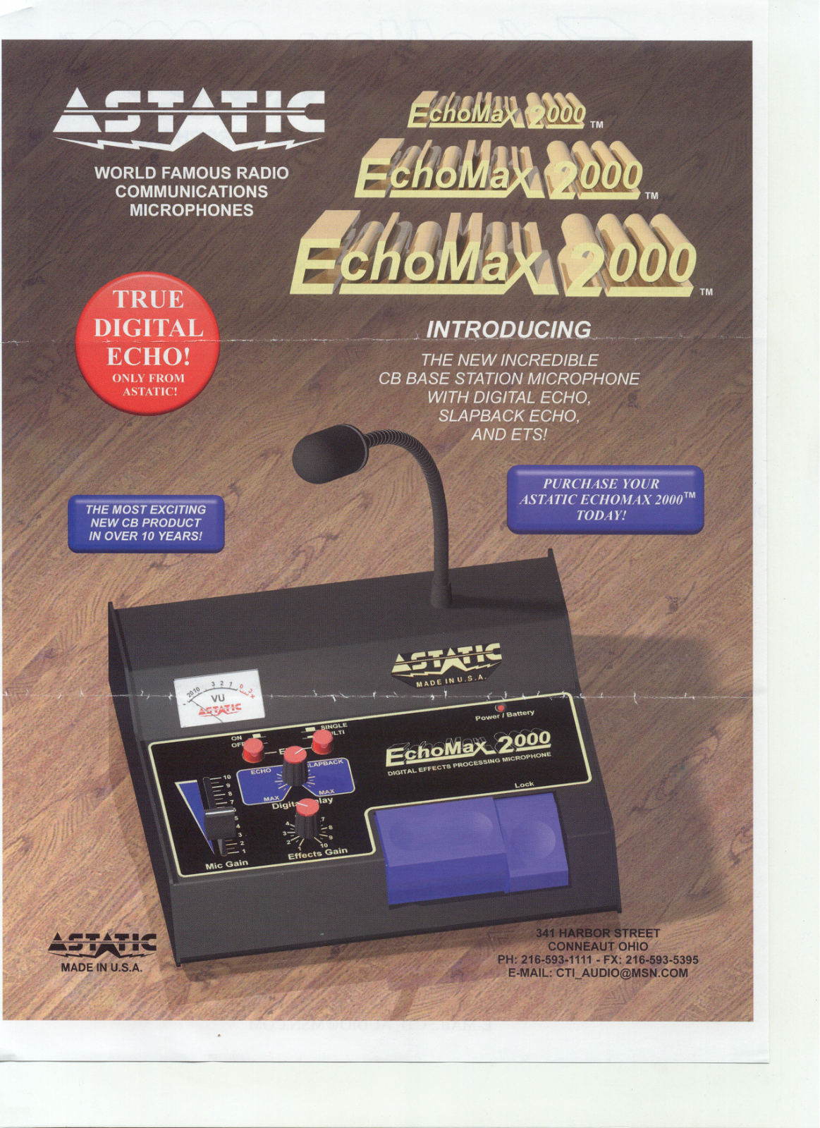 Astatic EchoMax 2000 brochure - ManualMachine.com