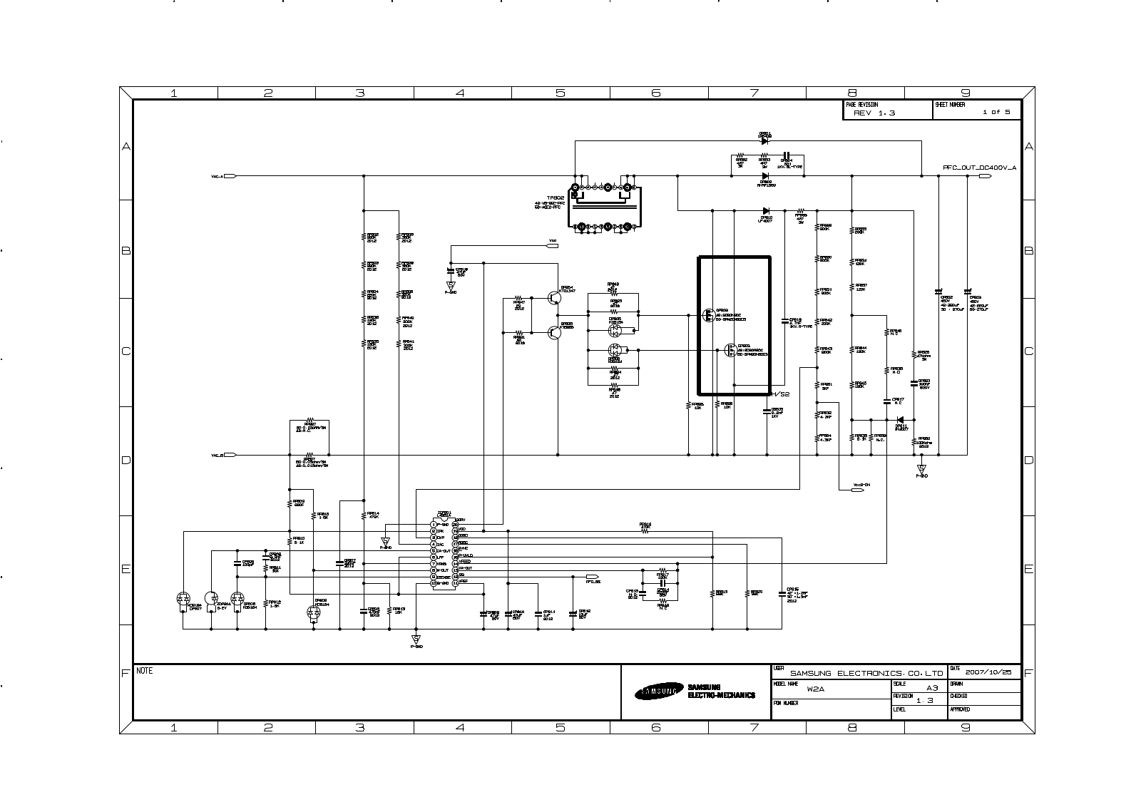 SAMSUNG BN44-00162A schematic