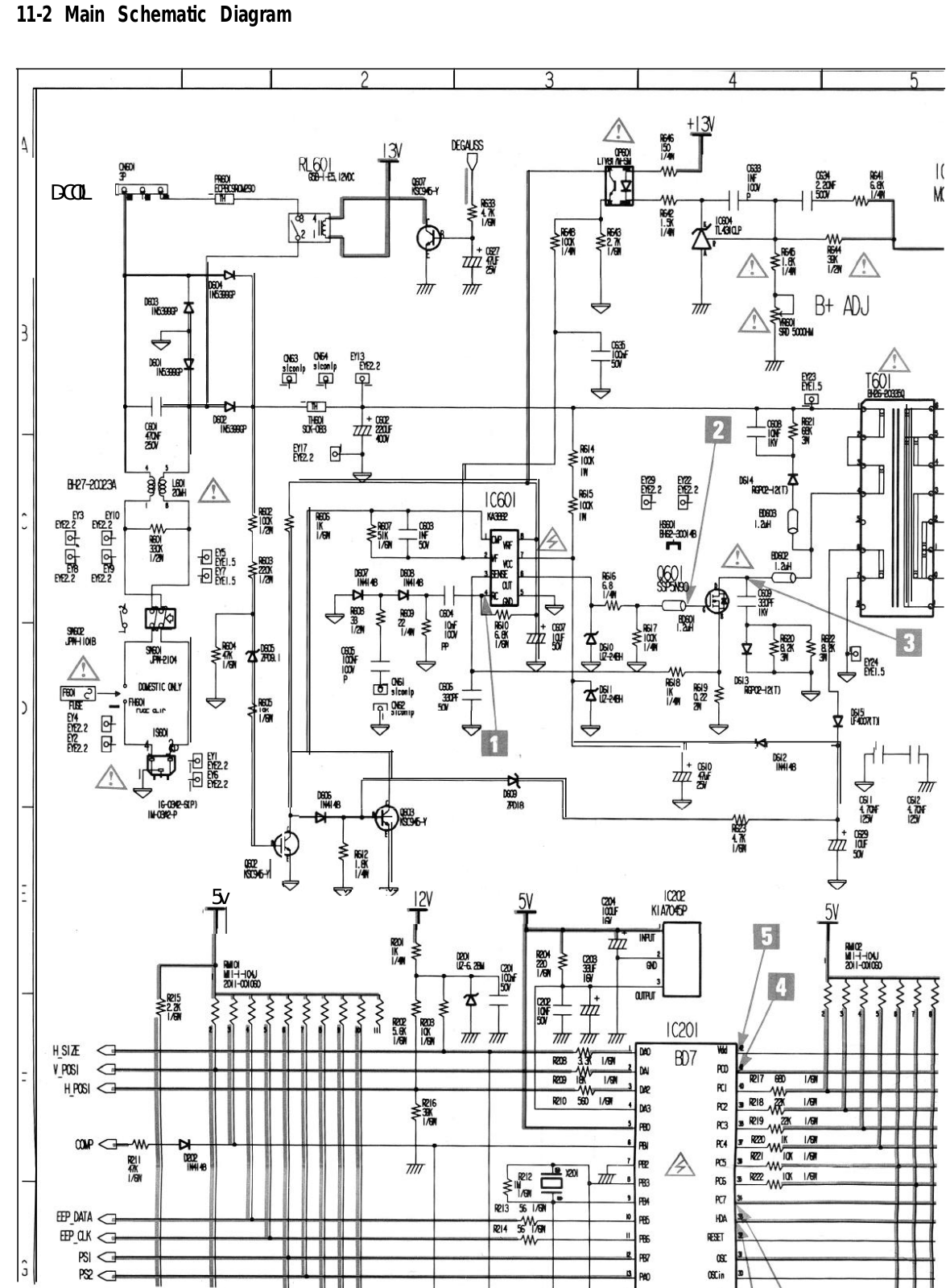 Samsung CGK557-lm Schematic