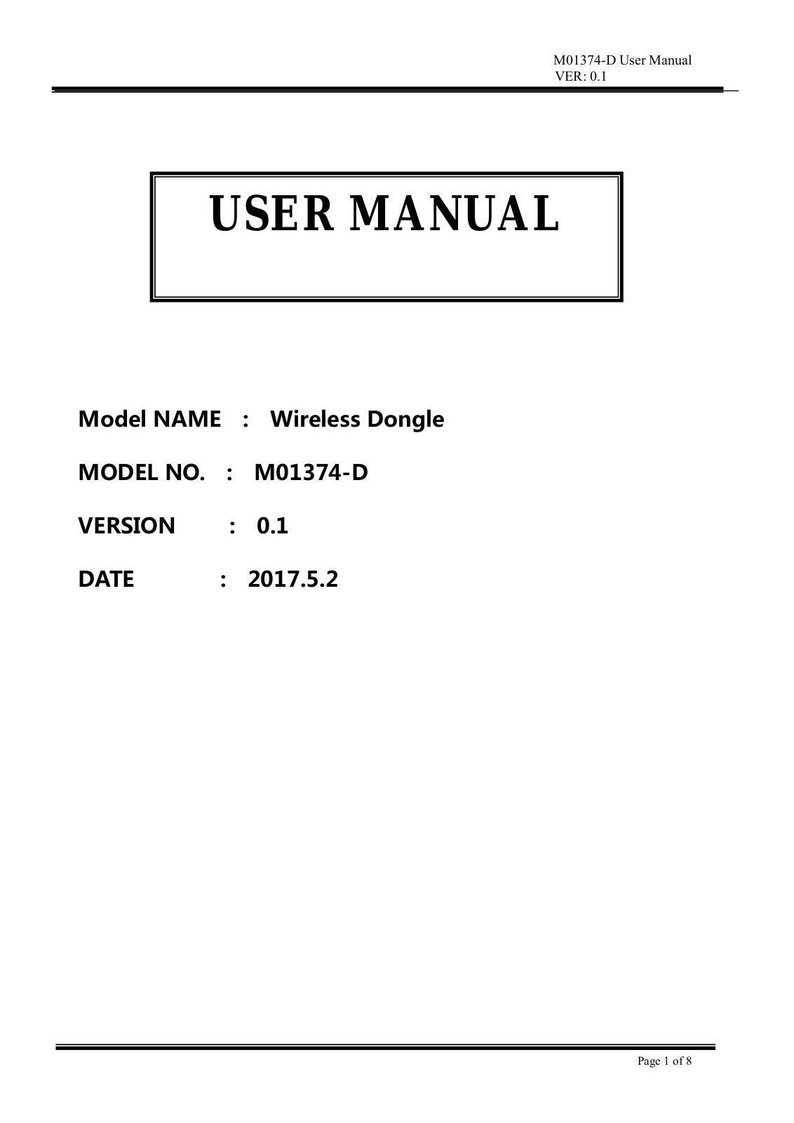 Kensington M01374 D User Manual