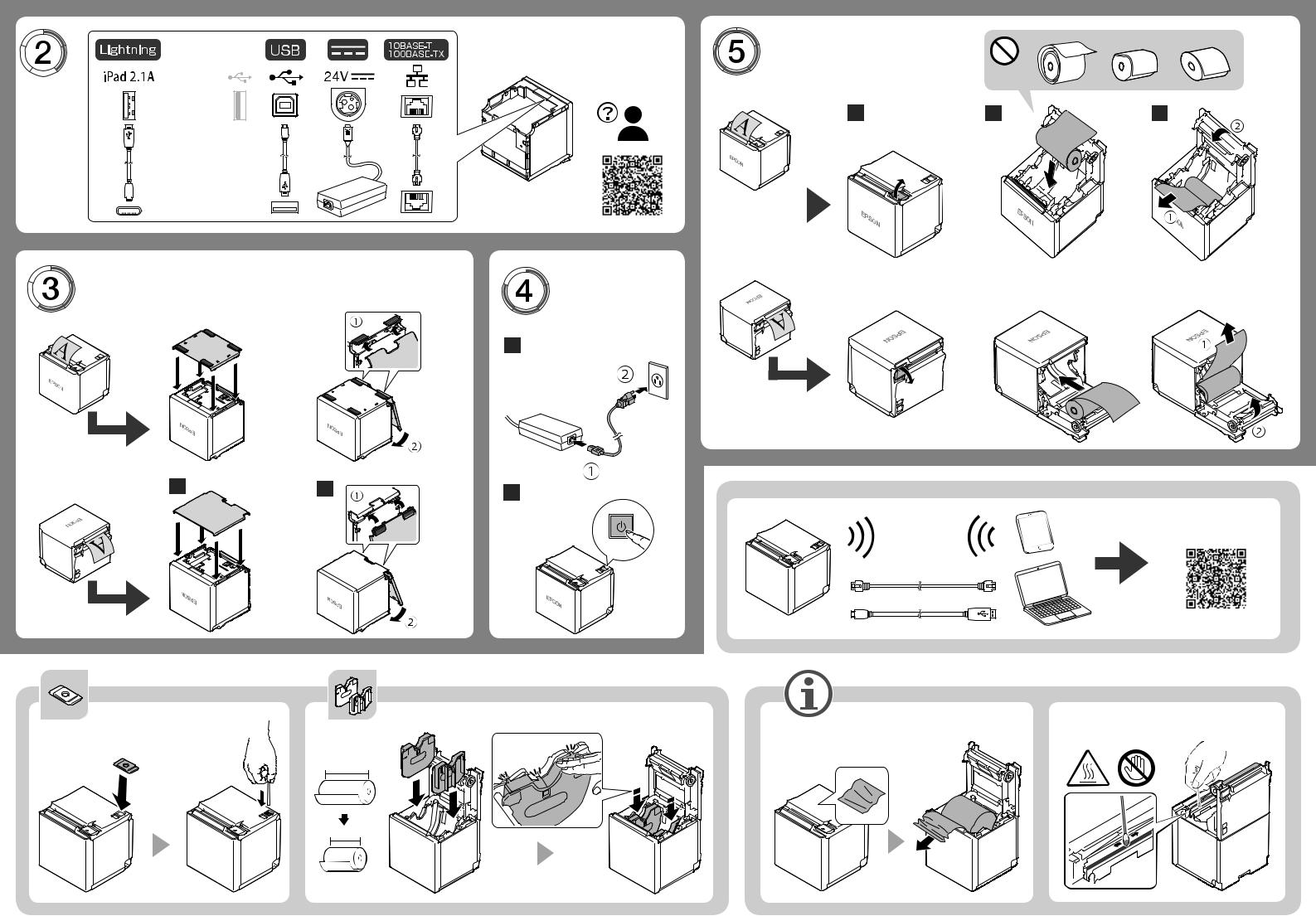 Epson T-m30II-TM Setup manual