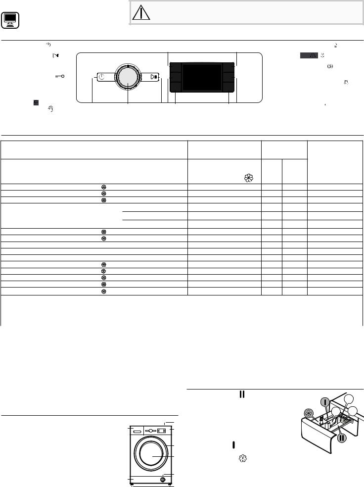 WHIRLPOOL FFB 8638 WEV DE Daily Reference Guide