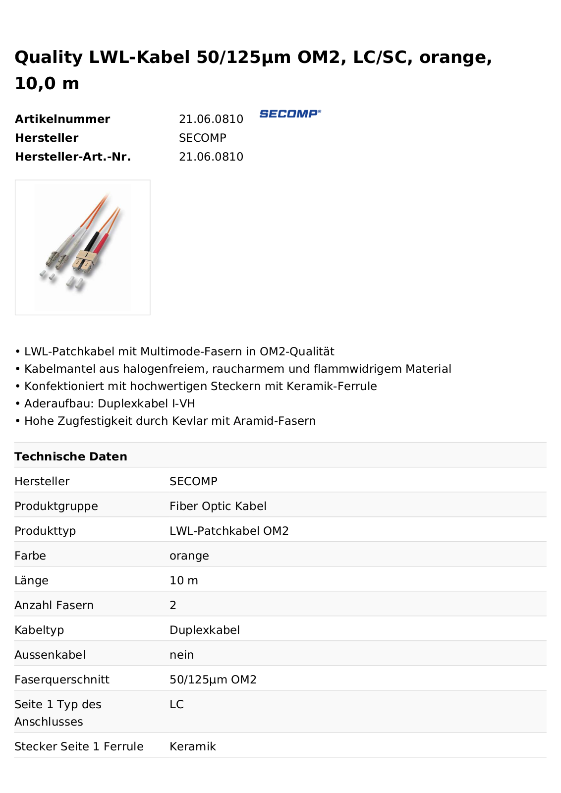 Secomp 21.06.0810 User Manual - ManualMachine.com