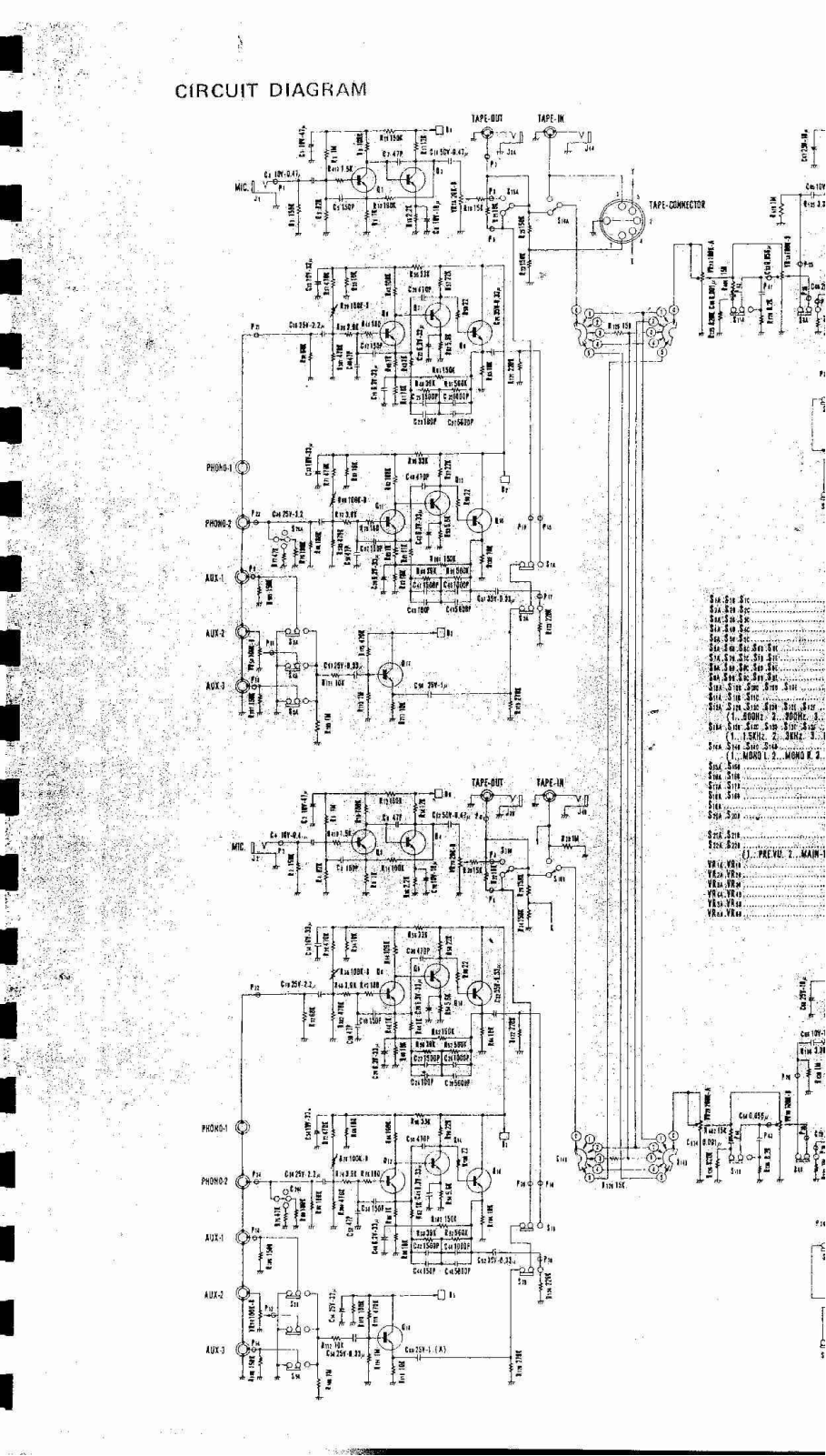 Luxman SQ-202 Schematic