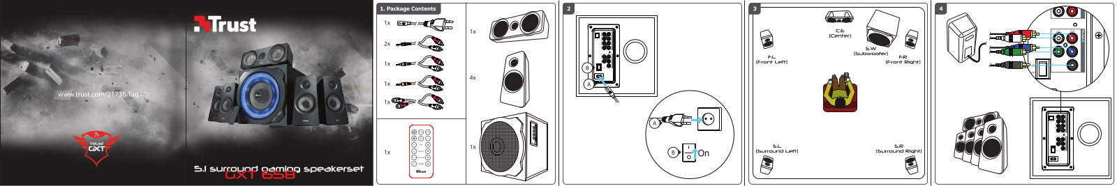 Trust GXT 658 User Manual