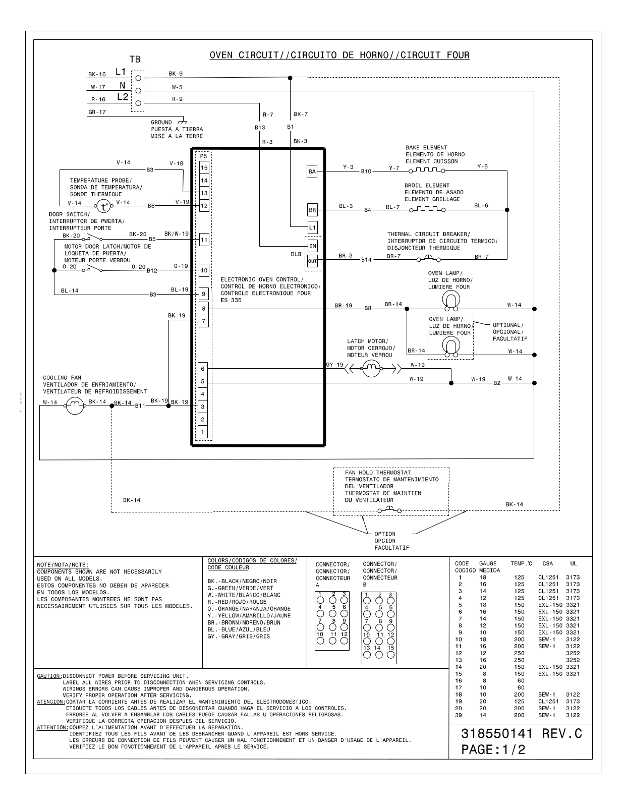 Frigidaire FFES3027L User Manual