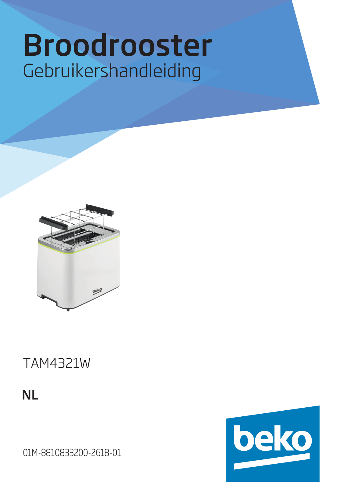 Beko TAM4321W User manual