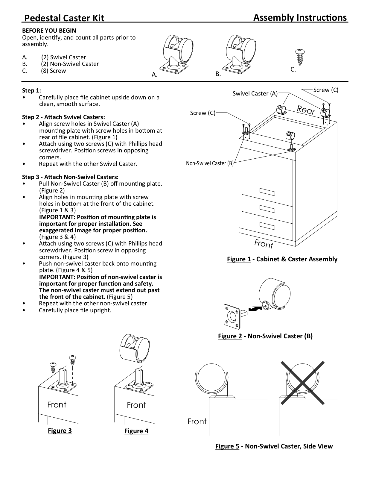 Symple Stuff W001120952 Installation & Assembly - ManualMachine.com