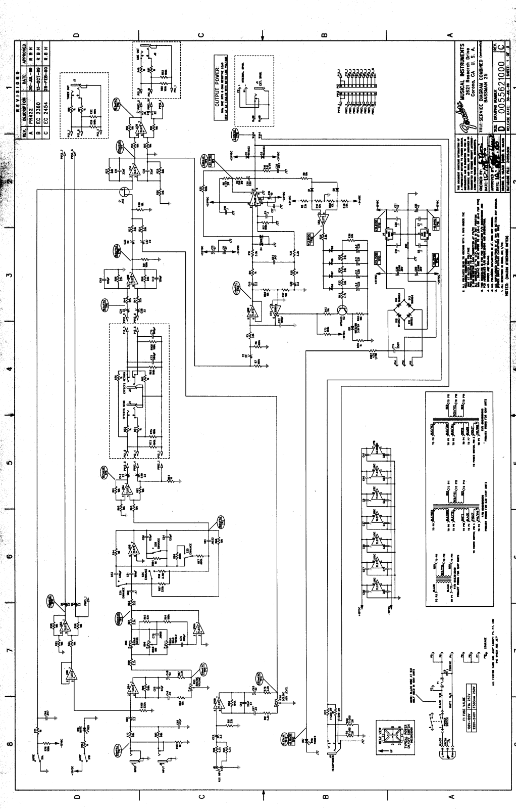 Fender 25 schematic