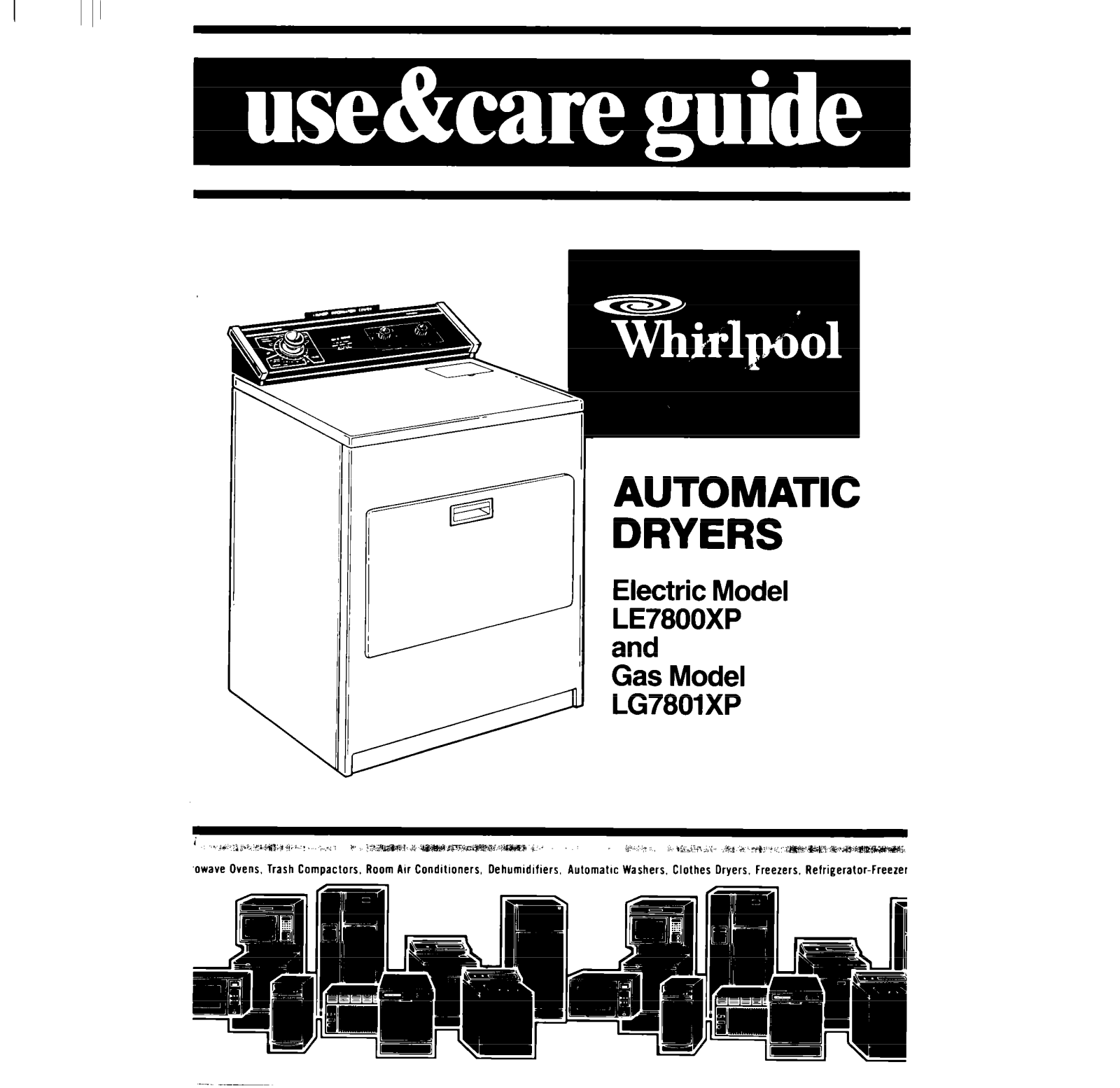 Whirlpool LE7800XP User Manual - ManualMachine.com