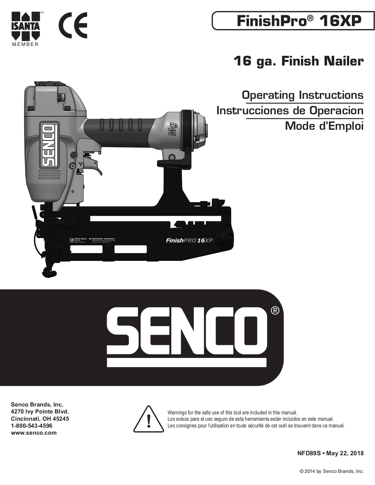 Senco 16XP User Manual