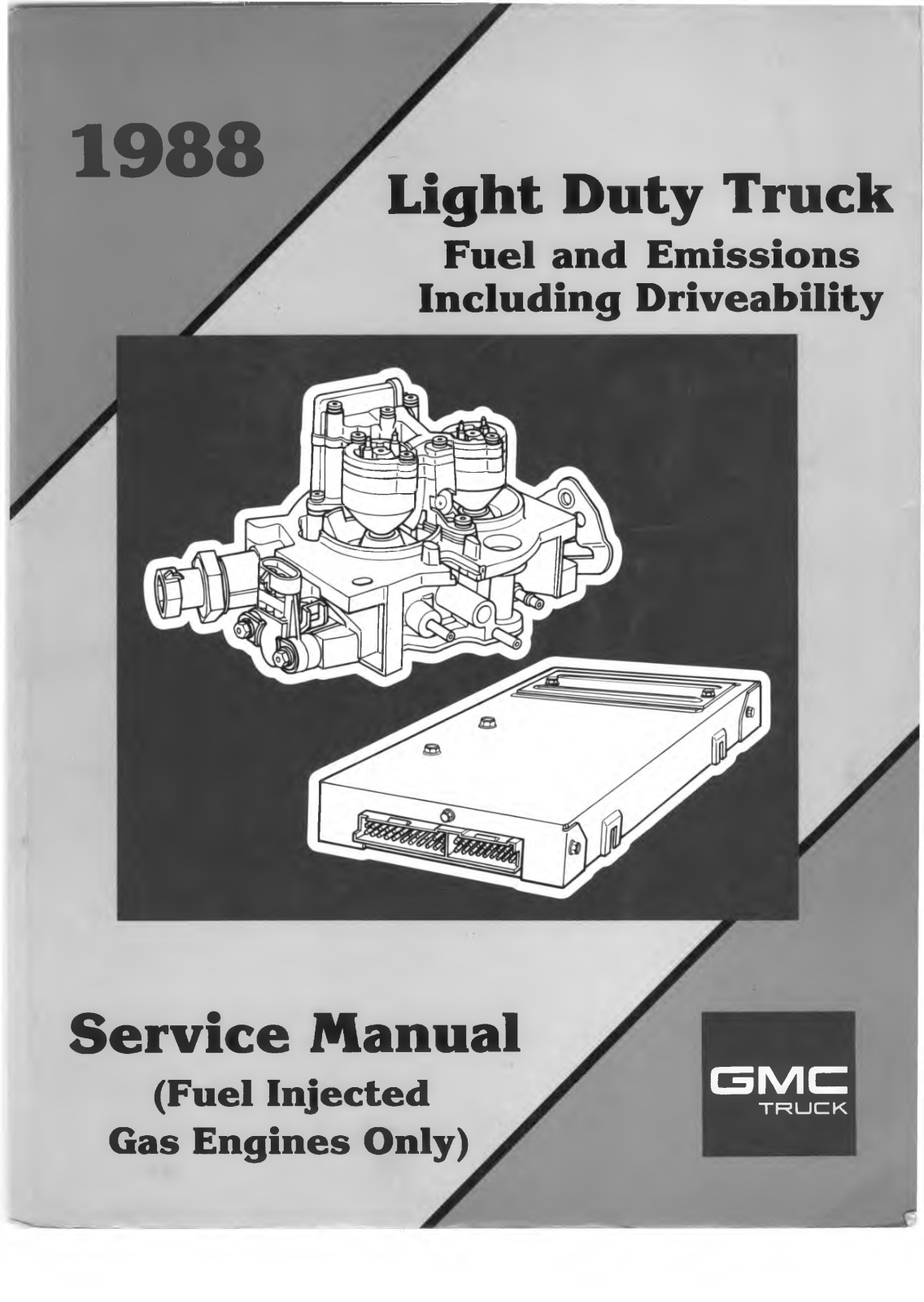 GMC Light Duty Trucks User Manual