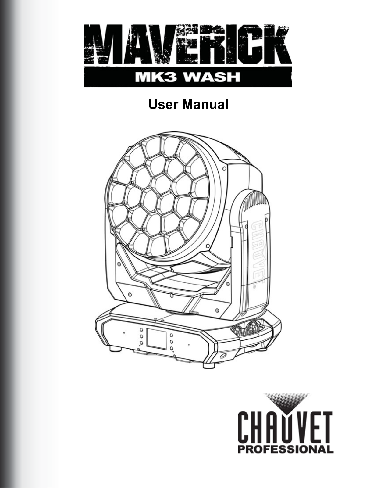 Chauvet Pro Maverick Mk 3 Wash Users Manual