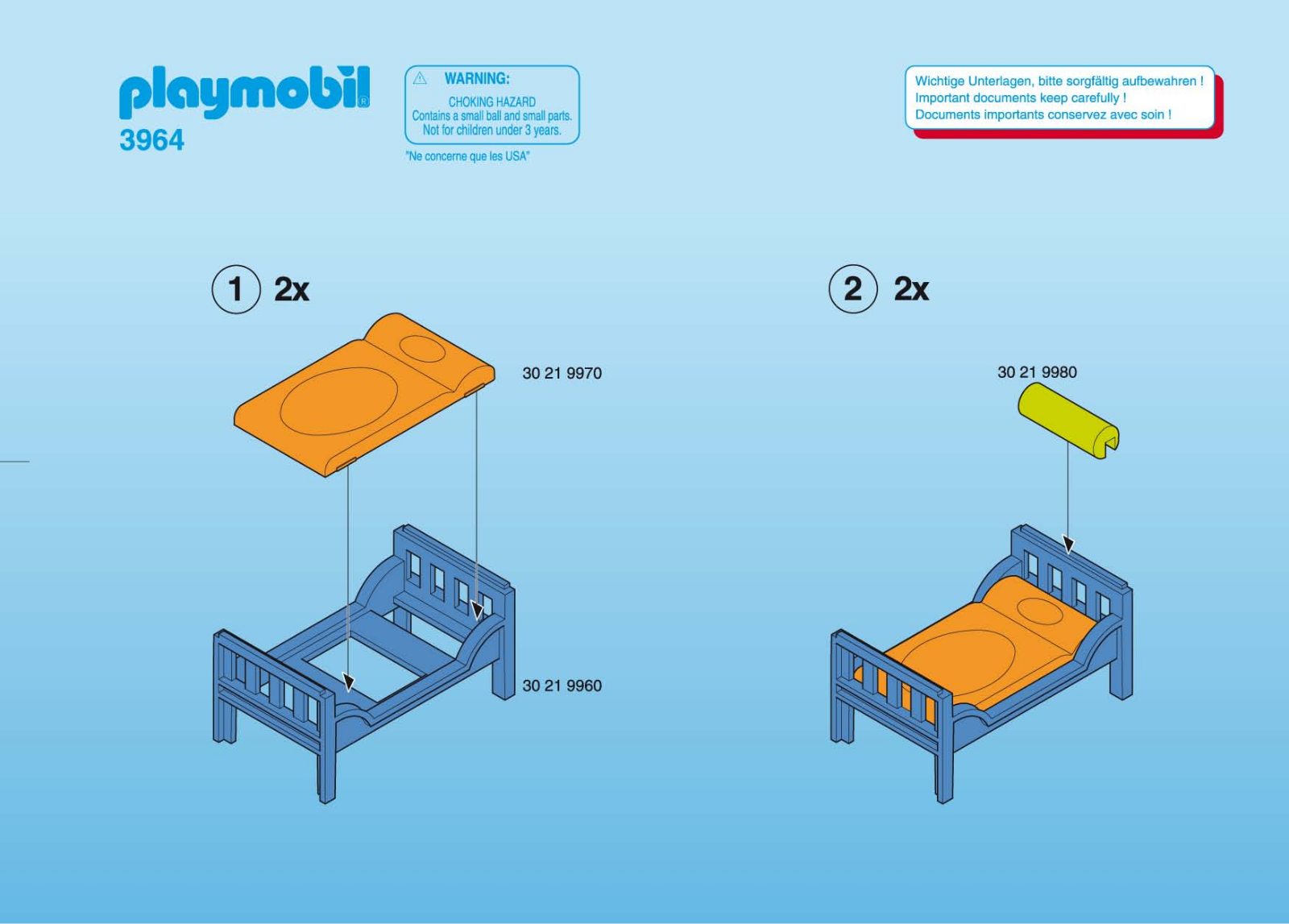 Playmobil 3964 Instructions