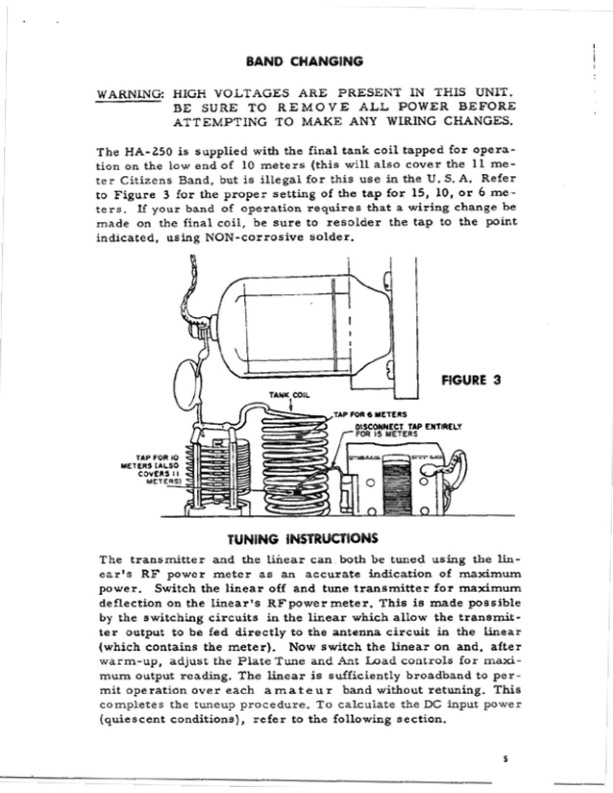 Lafayette HA-250 User Manual (PAGE 5)