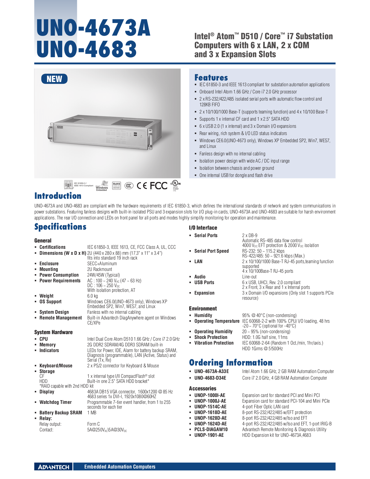 Impulse UNO-4673A User Manual