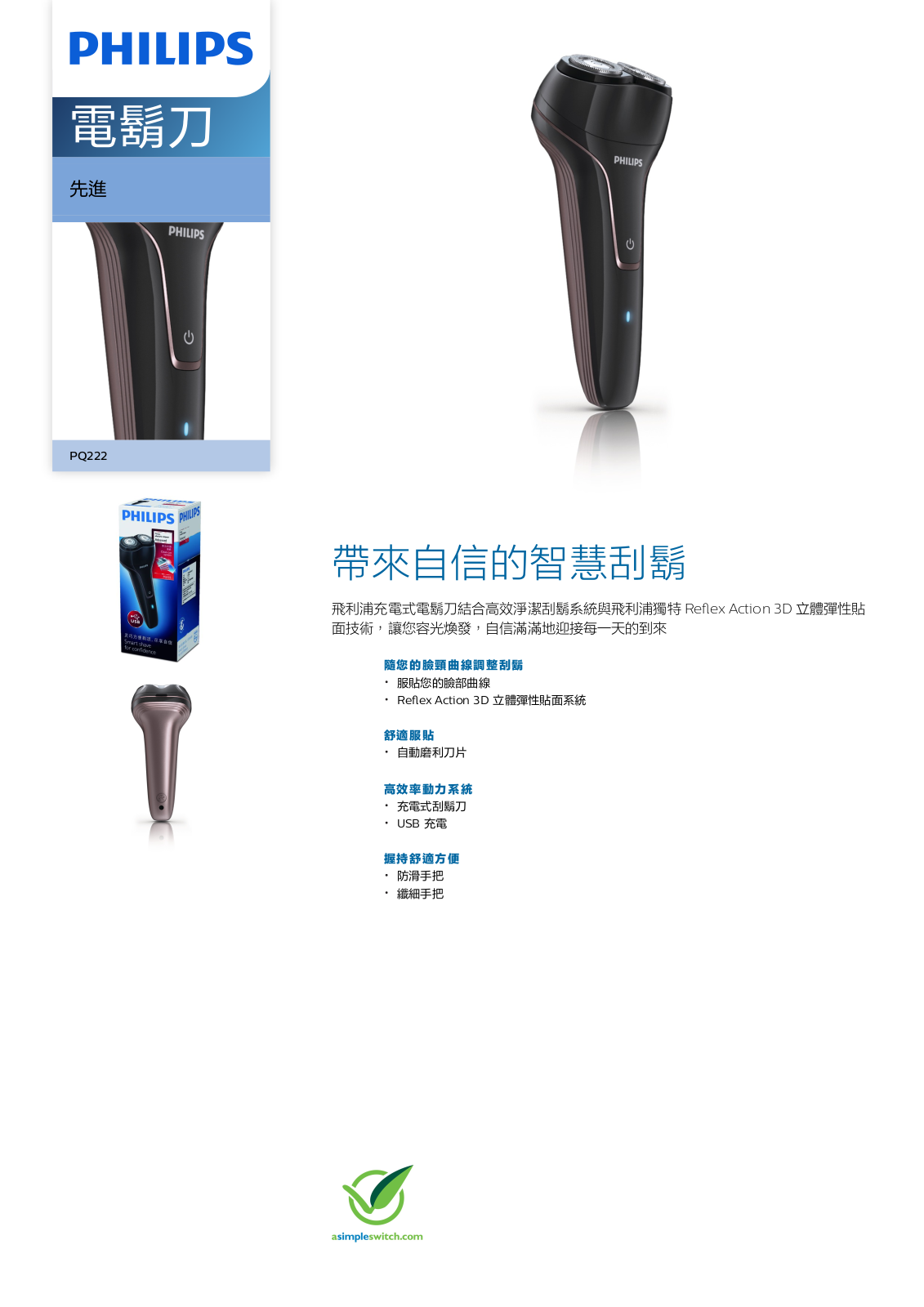 Philips PQ222/16 Leaflet - ManualMachine.com
