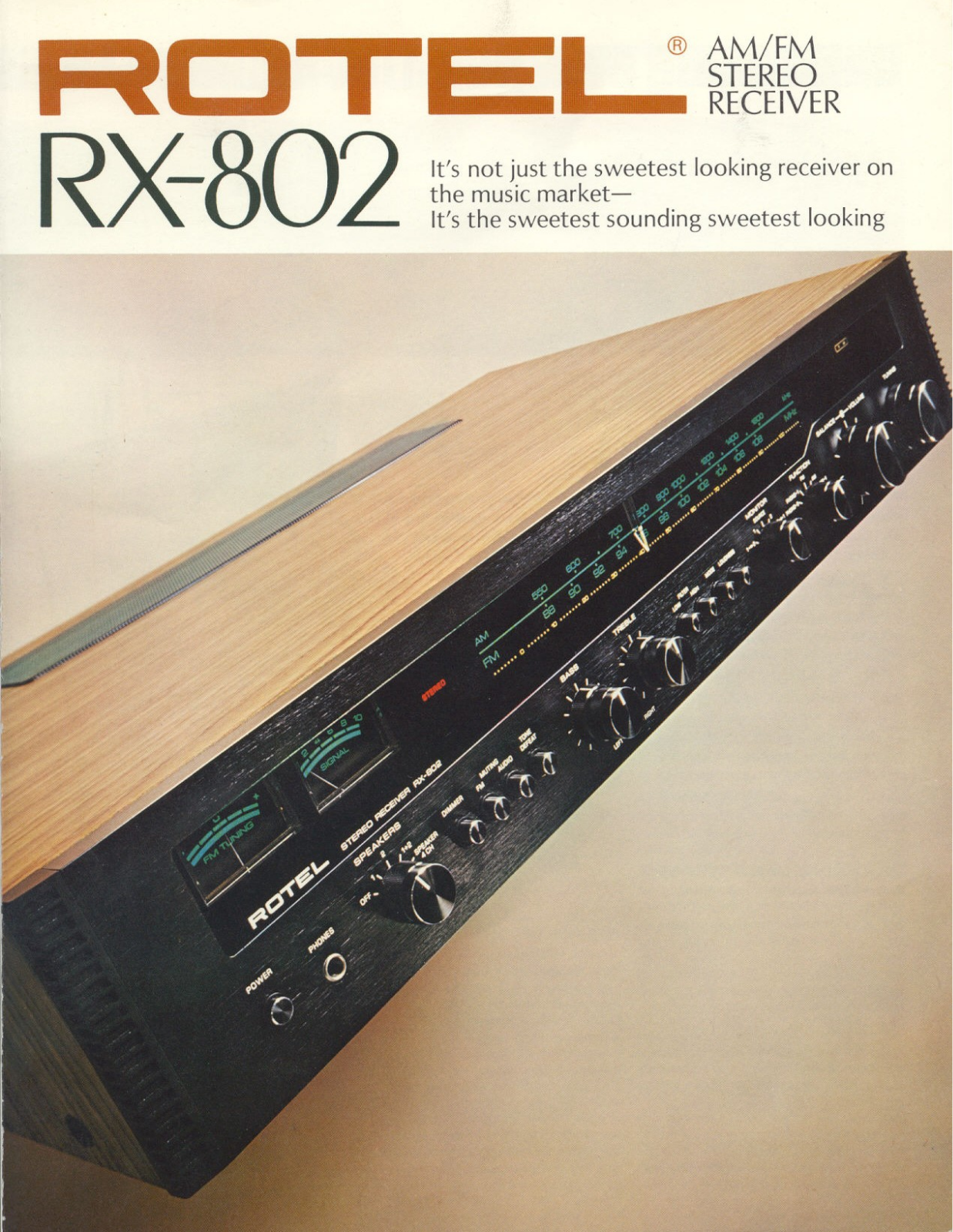 Rotel RX-802 Brochure