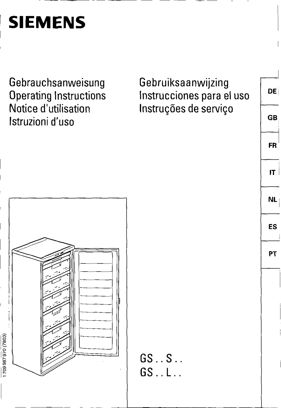 Siemens GS32S01 User Manual