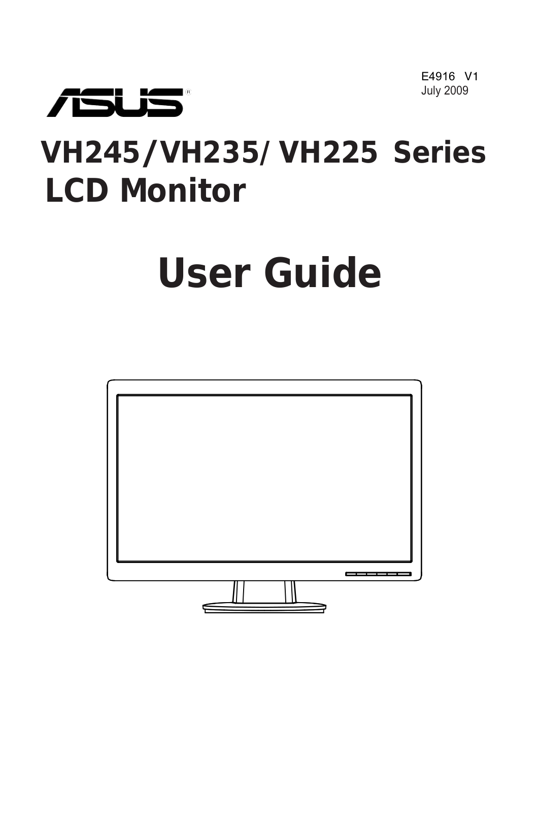 ASUS VH235T-P, VH235T User Manual