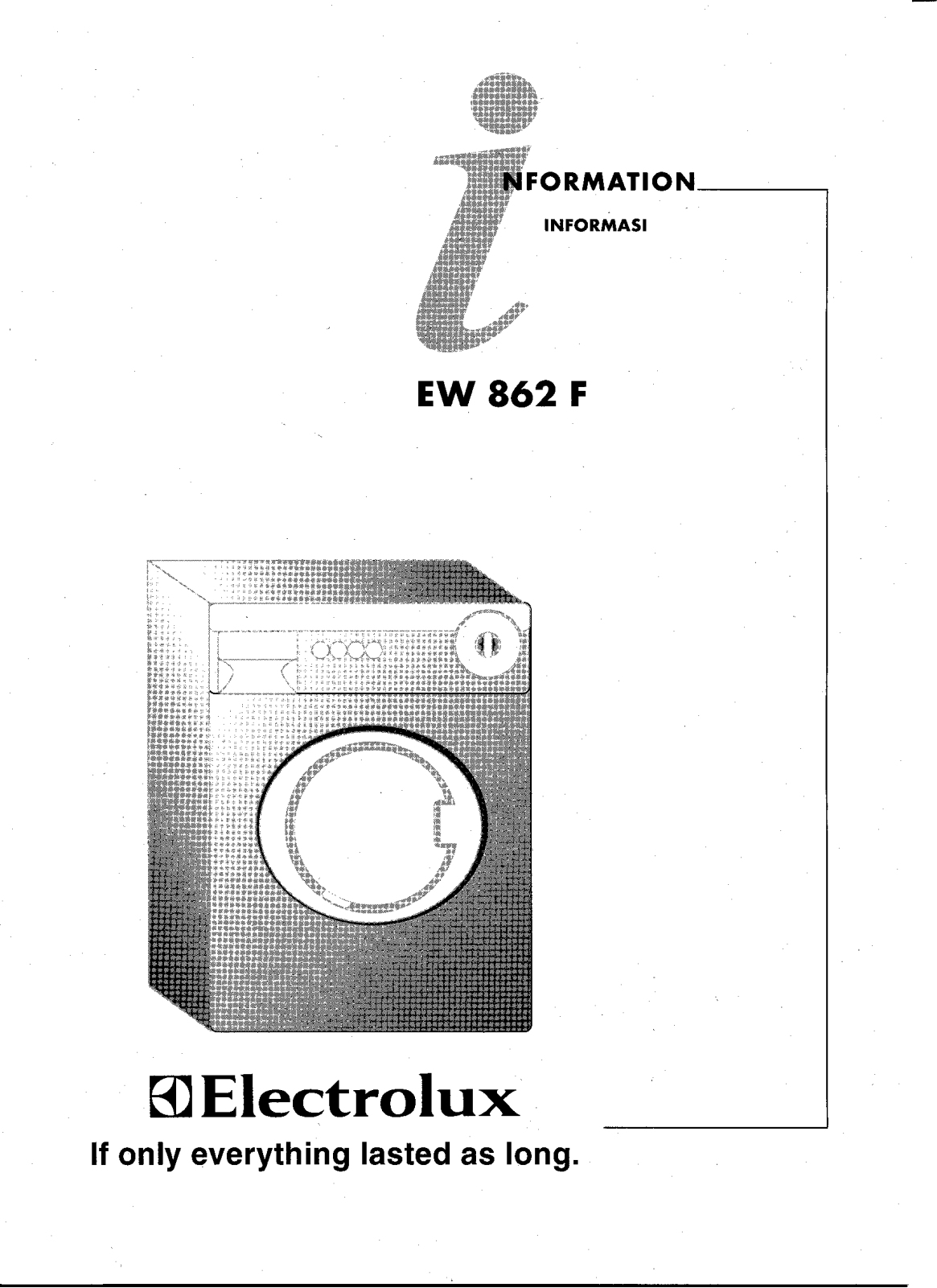 AEG-Electrolux EW862F User Manual