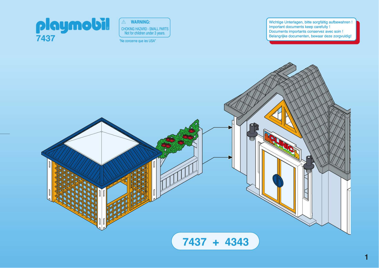 Playmobil 7437 Instructions