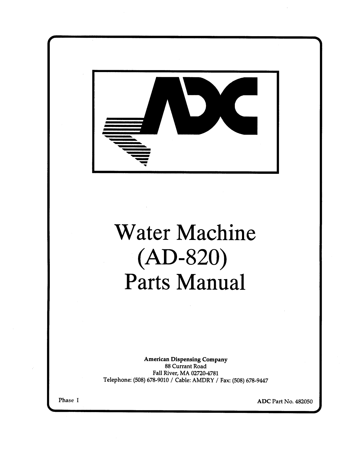 American Dryer AD-820 Parts Diagram