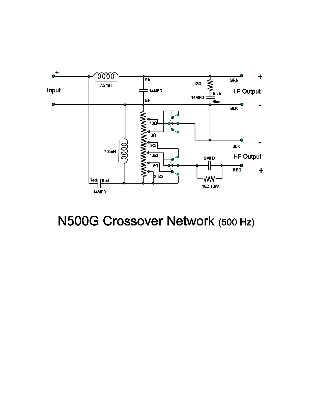 Altec lansing N500G SCHEMATIC