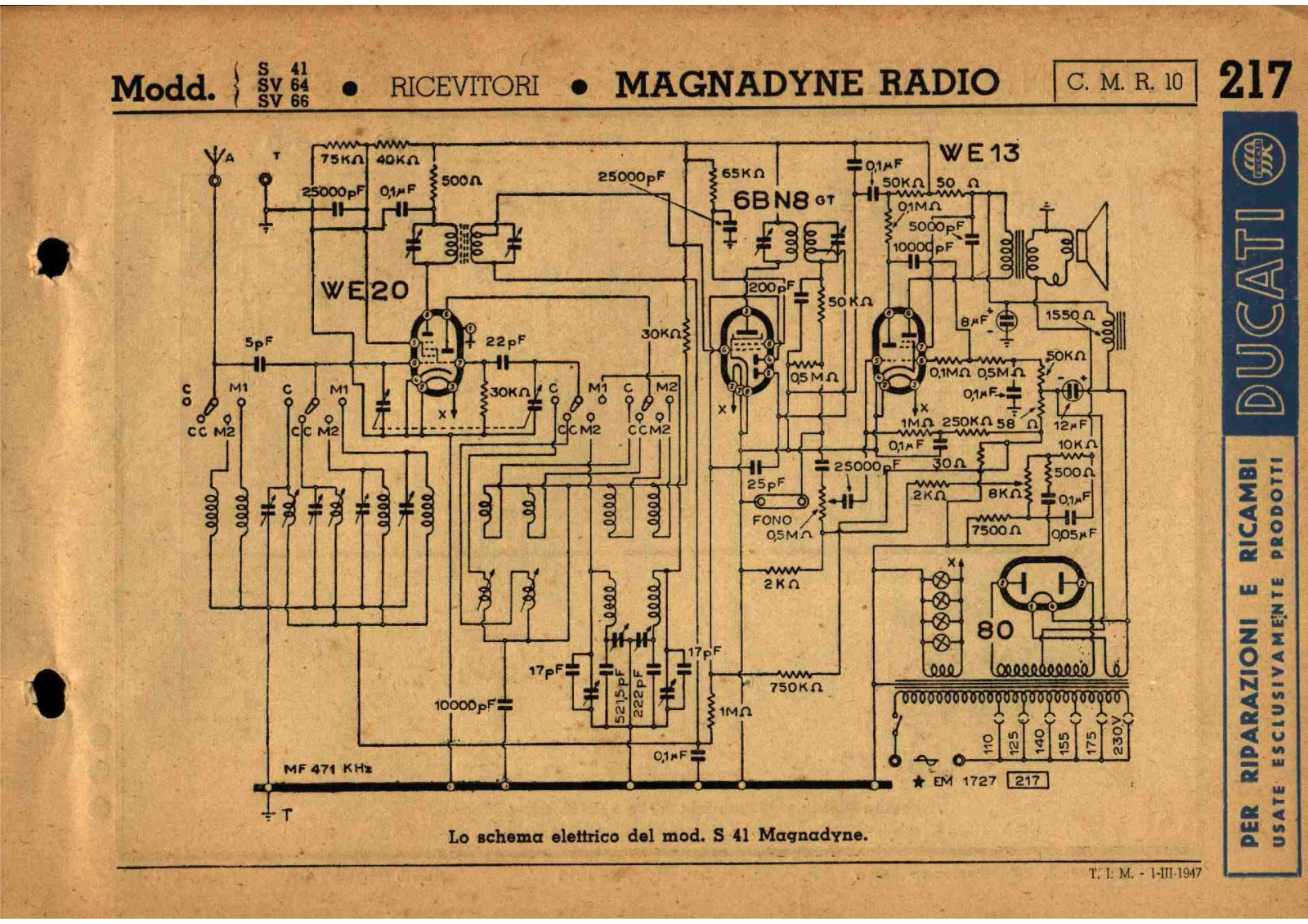 Magnadyne s41 schematic - ManualMachine.com