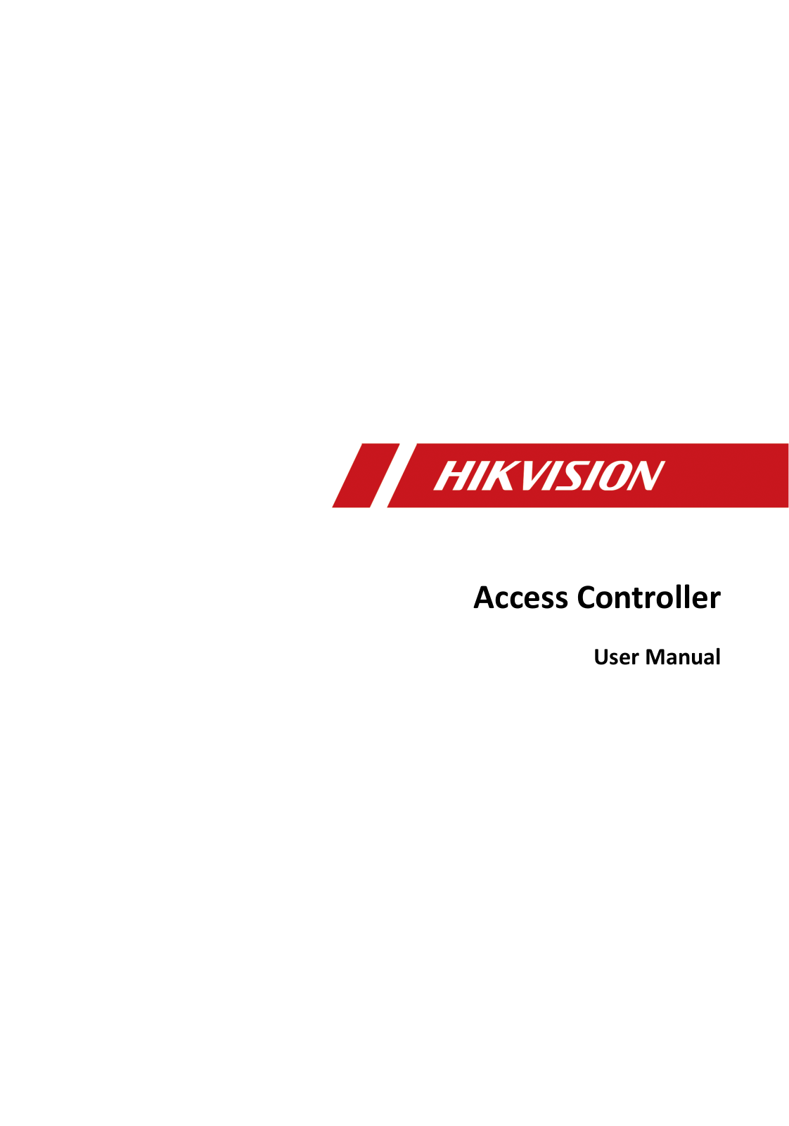 Hikvision DS-KIT4DRACP User Manual