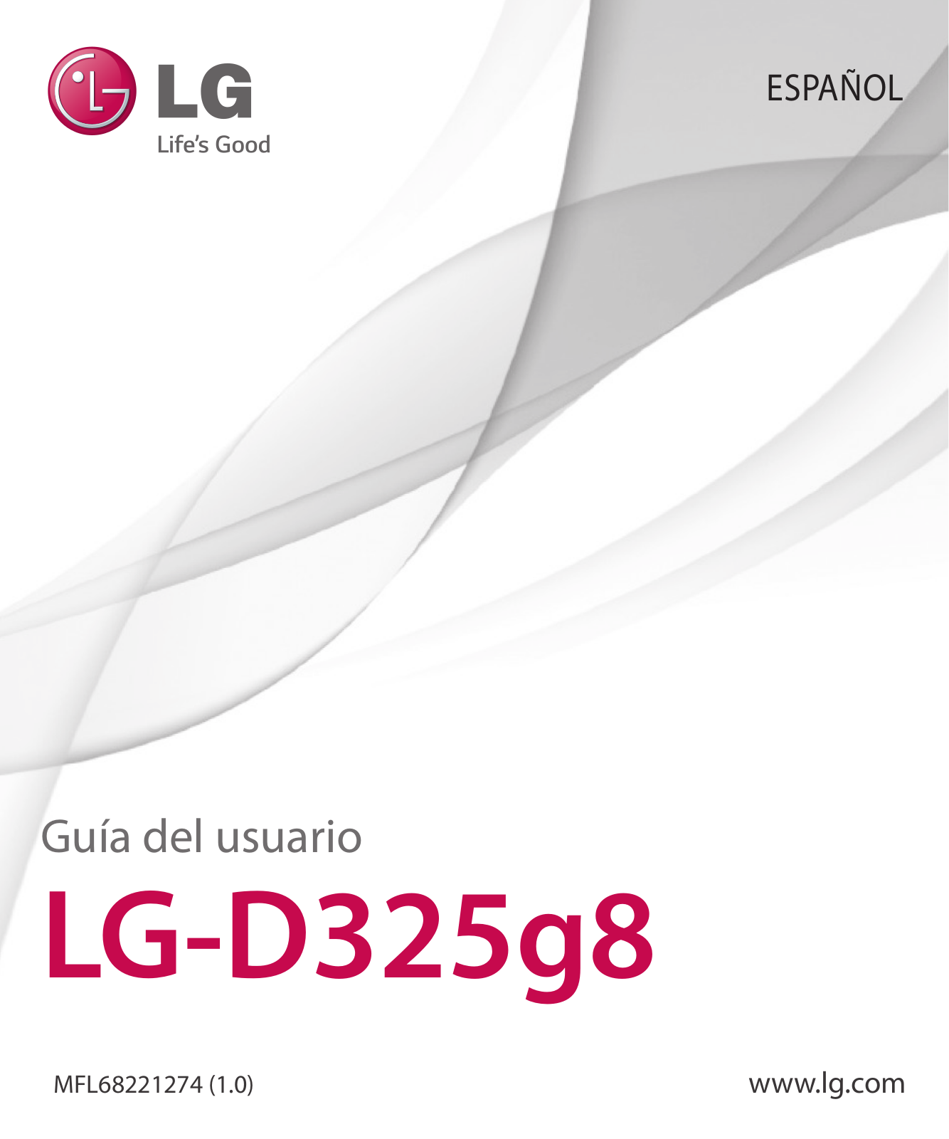 LG LGD325G8 Owner's manual