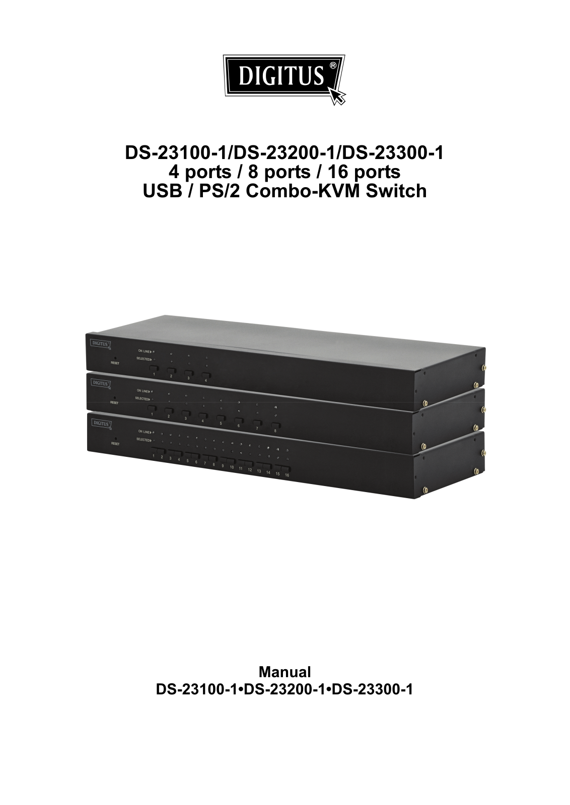 Digitus DS-23300-1 Service Manual