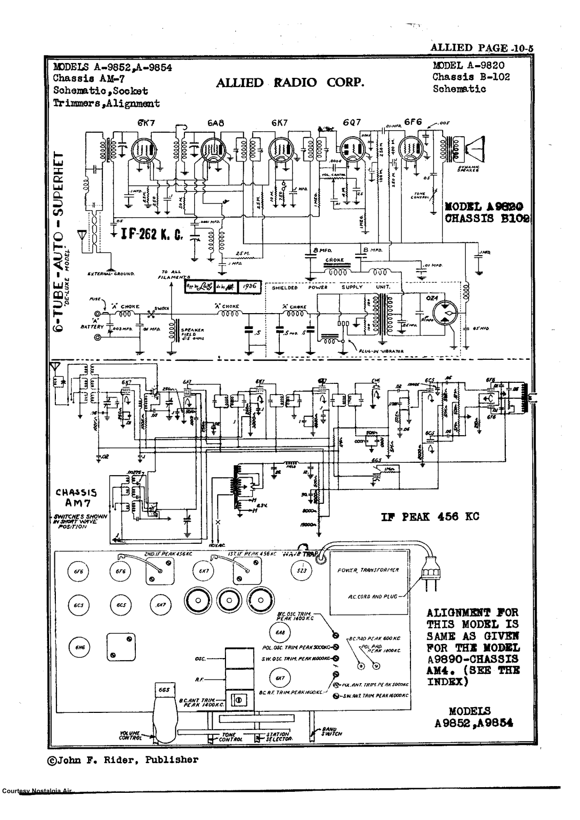Allied Radio A9820 Schematic - ManualMachine.com