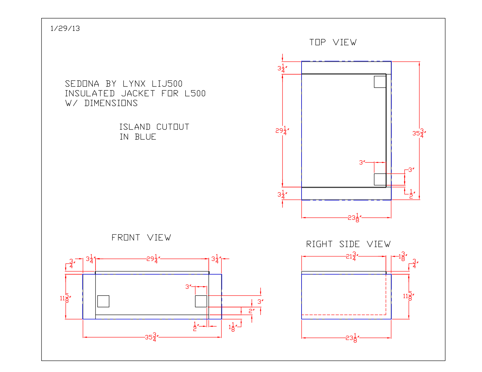 Lynx LIJ500 User Manual