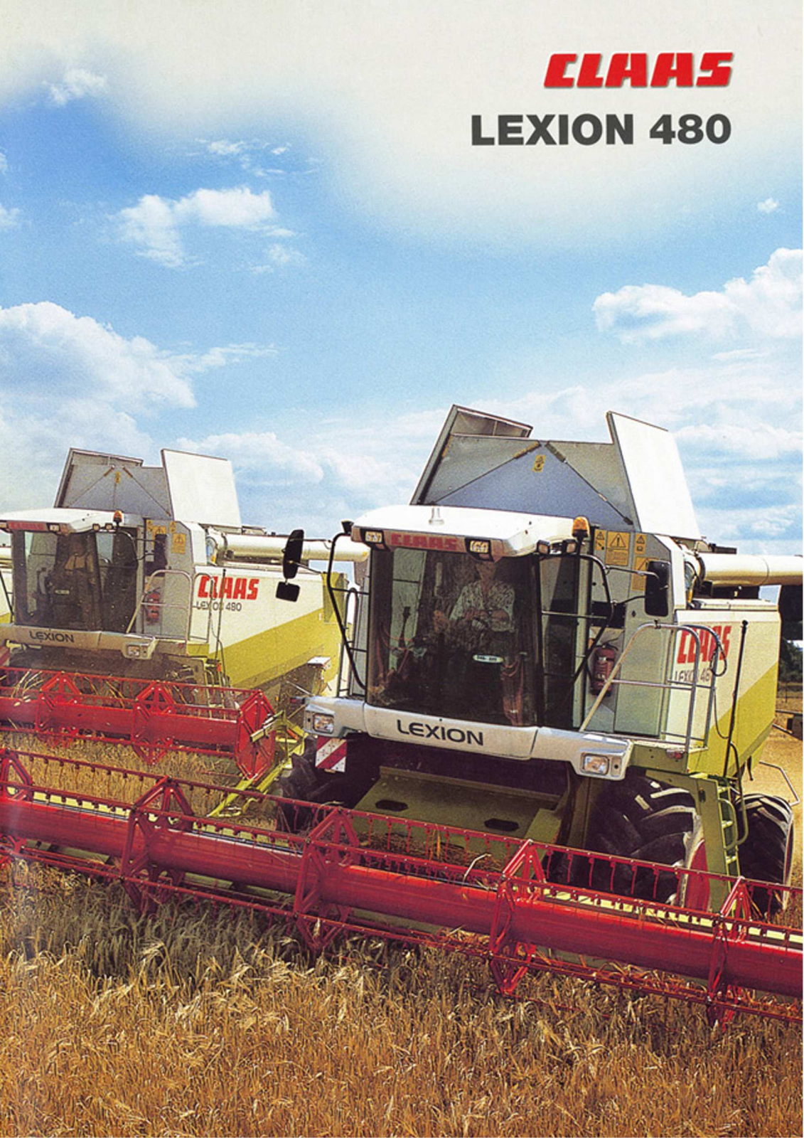 Claas Lexion 480 Service Manual