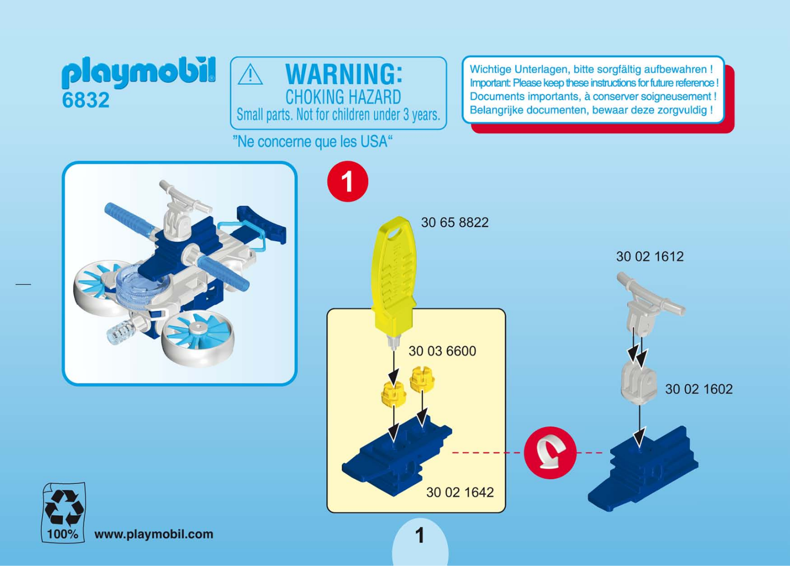 Playmobil 6832 Instructions