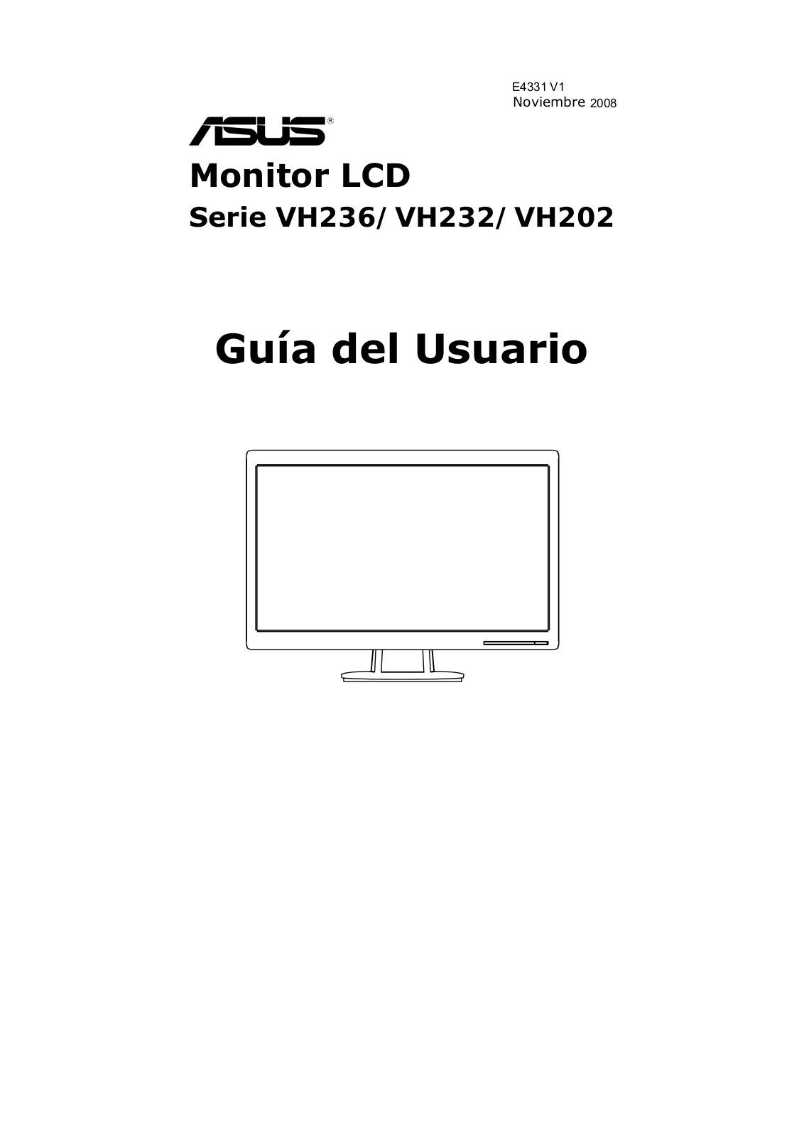 Asus VH202S, VH202T, VH232H, VH202N, VH232T User Manual