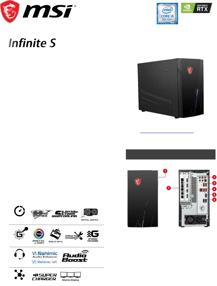 MSI Infinite S 9SC-087DE Service Manual
