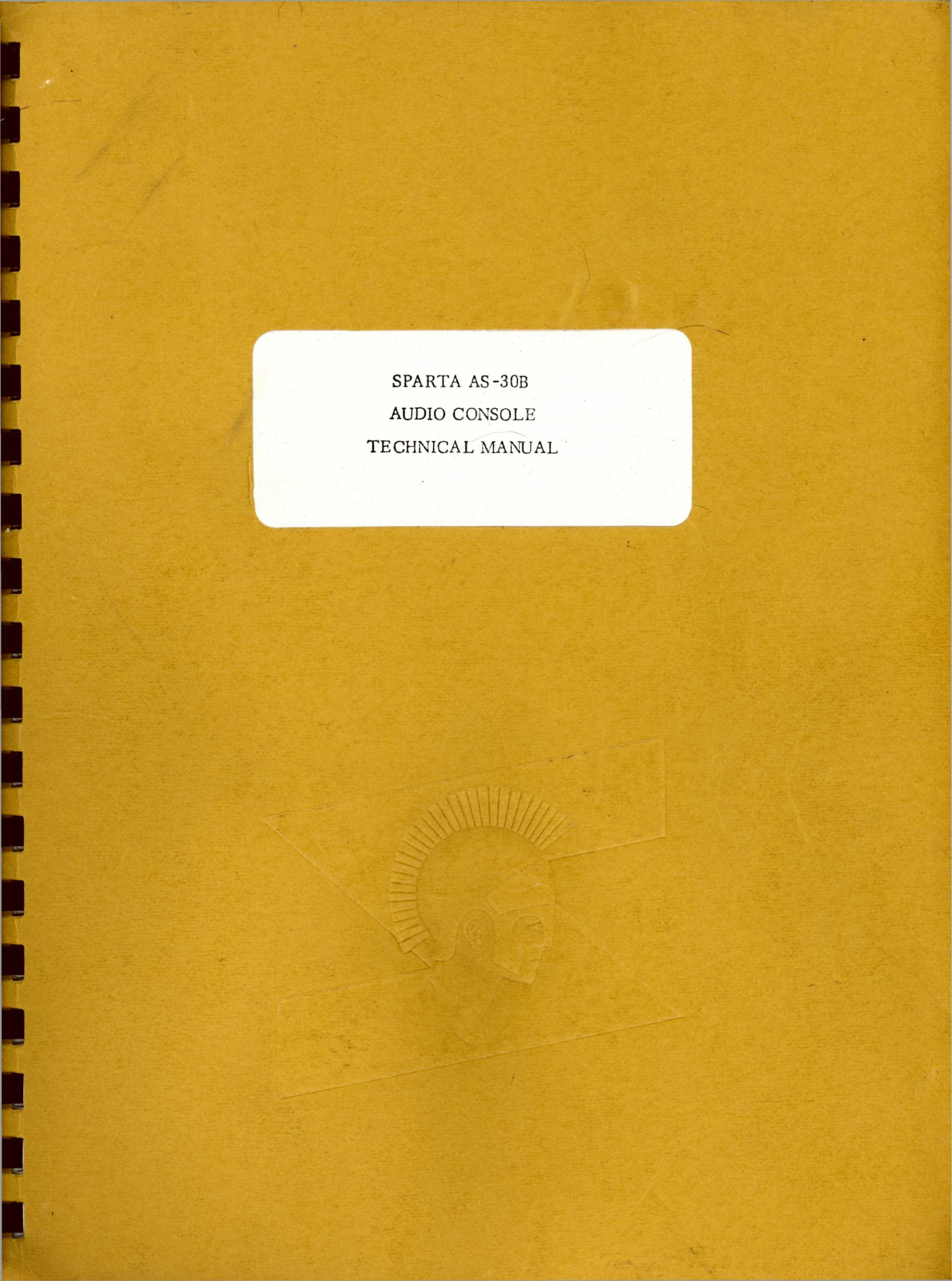 Sparta AS-30B Technical Manual - ManualMachine.com