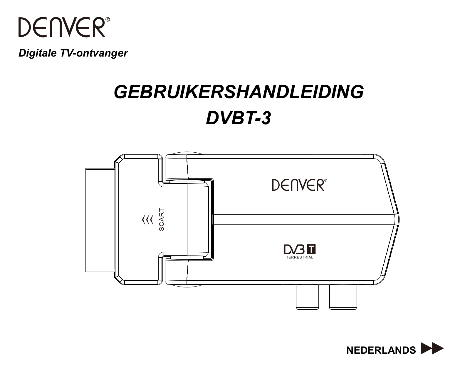 Denver DVBT-3 User Manual