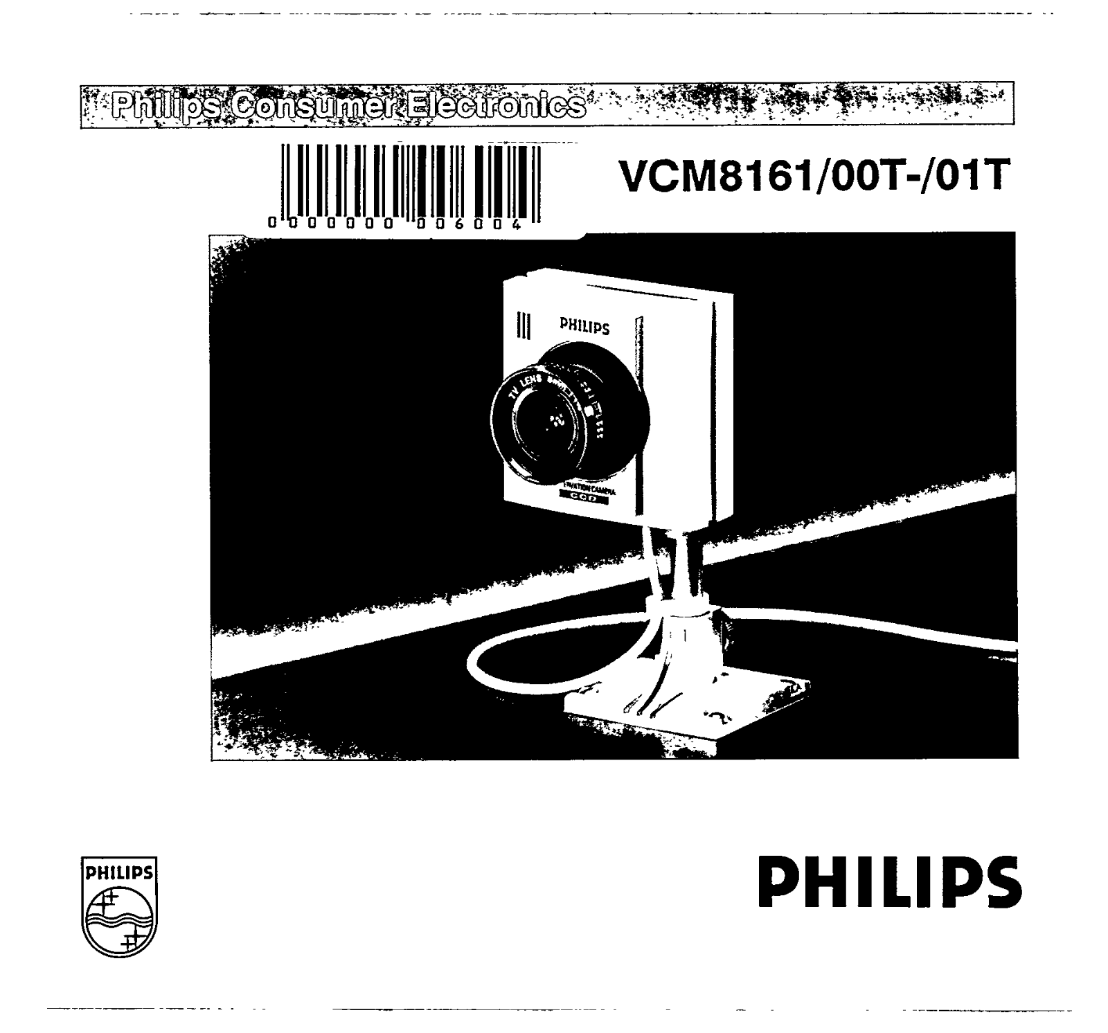 Philips VCM8161/00T, VCM8161/01T User Manual