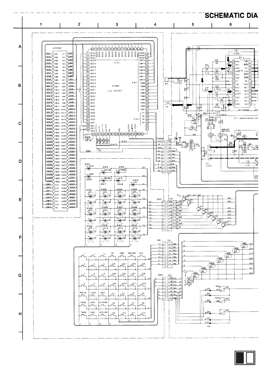 PANASONIC T7033 Service Manual