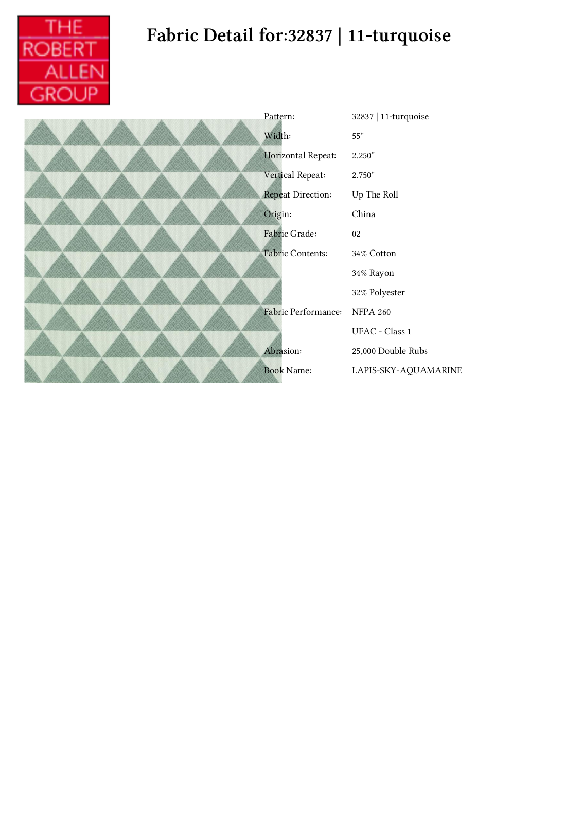 Duralee CRAL4314 Specifications - ManualMachine.com