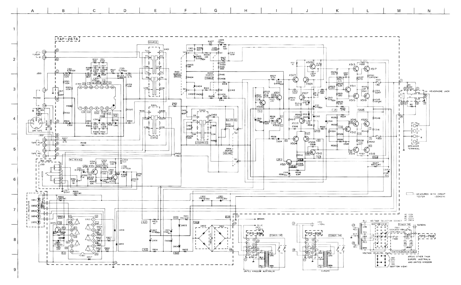 Jvc JA-S10 Schematic